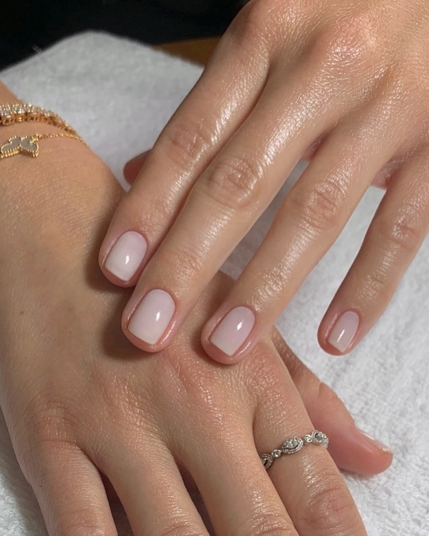 A Blush Pink Manicure Is Summer’s Latest Delicate, Romantic Nail Trend