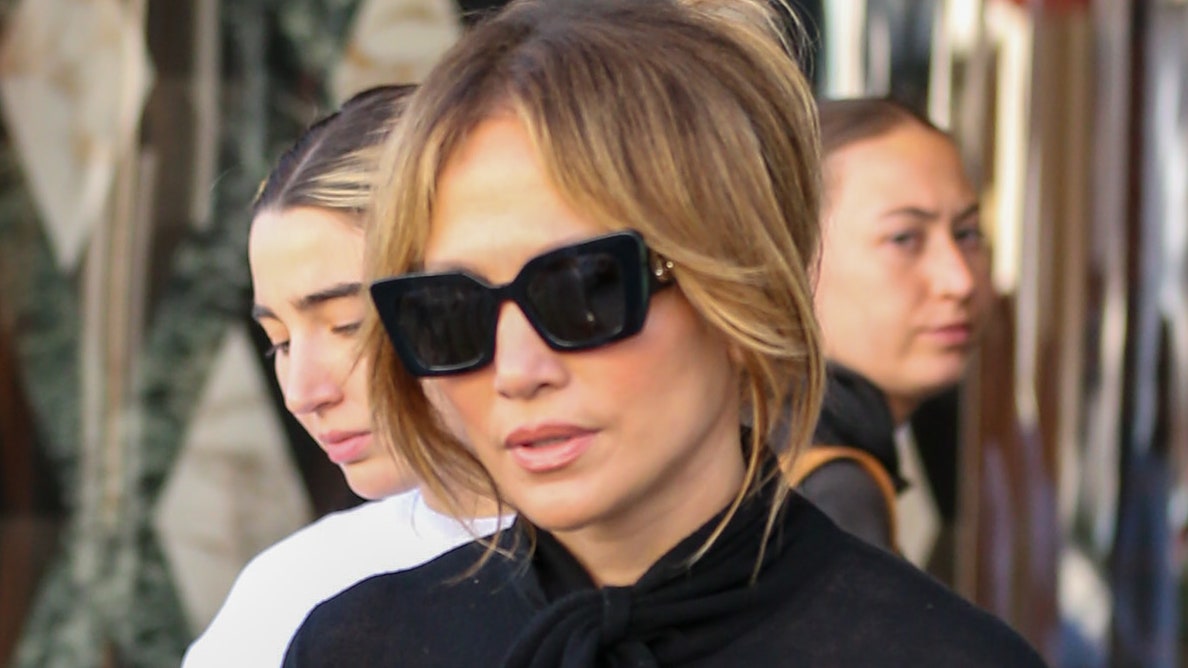 Jennifer Lopez’s Sheer Black-Bow Sweater Proves Simplicity Is Always Chic